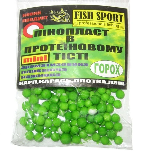 Пенопласт в тесте Fish Sport Mini Горох фото