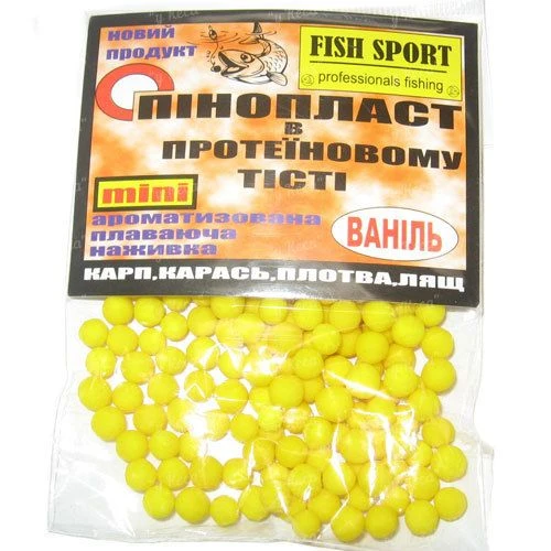Пенопласт в тесте Fish Sport Maxi Ваниль фото
