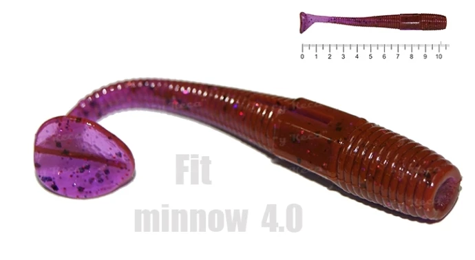 Силикон Percas Fit Minnow 4"  фото