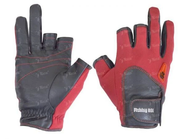 Рукавички Fishing ROI WK-11-2 red фото