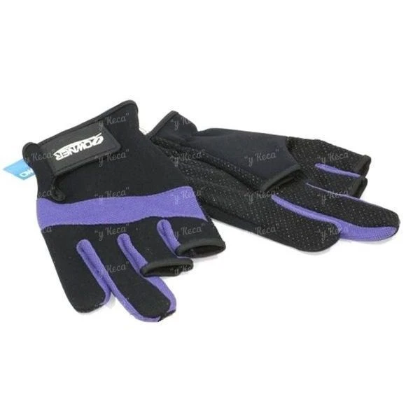 Перчатки Owner 9642 Meshy Glove 3 Finger Cut Purple L фото