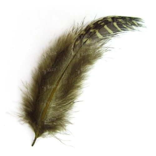 Перья цесарки Strike GF-Ol Guinea Feathers Olive фото