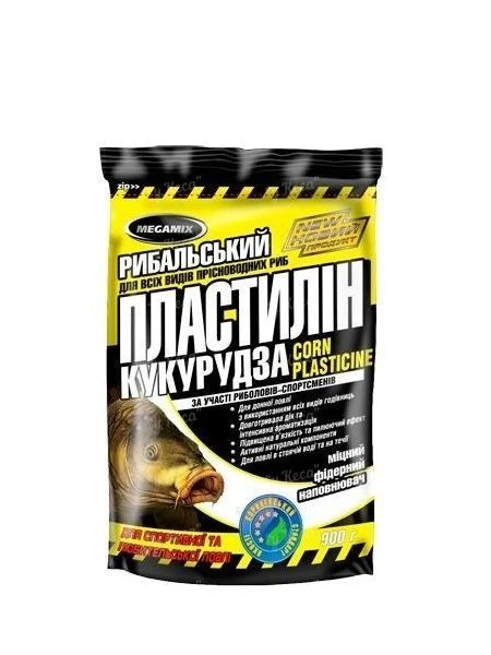 Пластилин Megamix 500г Кукуруза фото