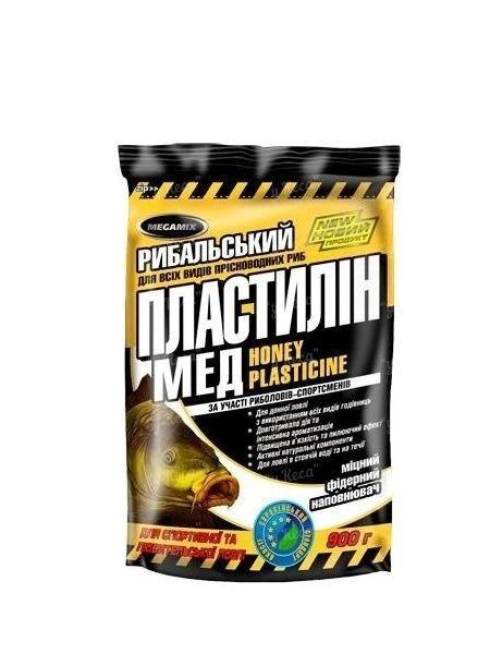 Пластилин Megamix 500г Мед фото