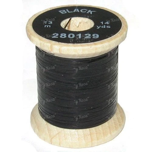 Плоский люрекс Sybai Flat Tinsel - Black фото