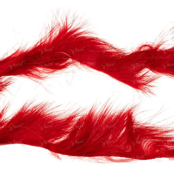 Полоски меха кролика продольные Strike Rabbit Strip Crosscut -Red фото