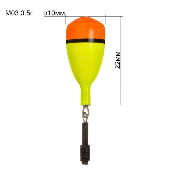 Поплавок зимний Fishing ROI M03 0.5g фото