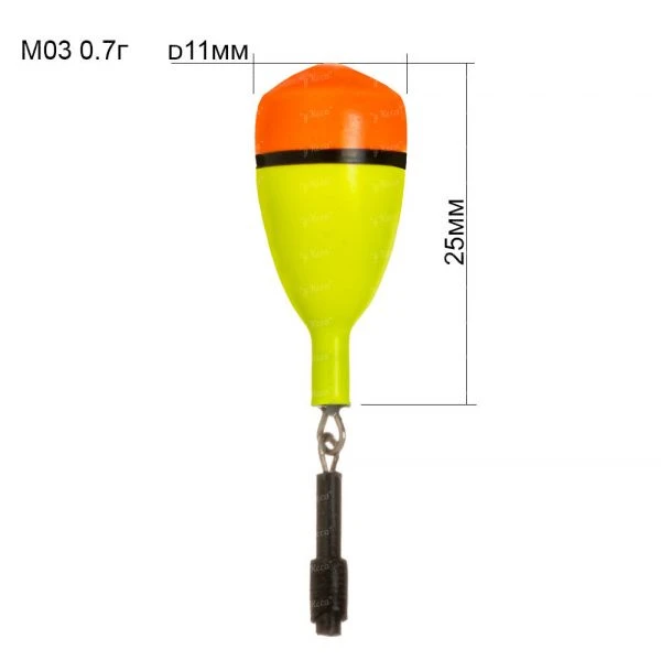 Поплавець зимовий Fishing ROI M03 0.7g фото