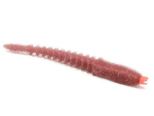 Поролоновая рыбка под офсет Levsha 3D Ex Worm 12см Br фото
