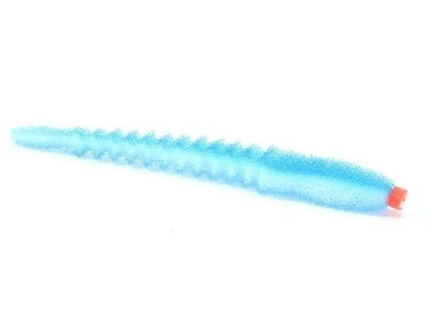 Поролоновая рыбка под офсет Levsha 3D Ex Worm 12см WBlue фото