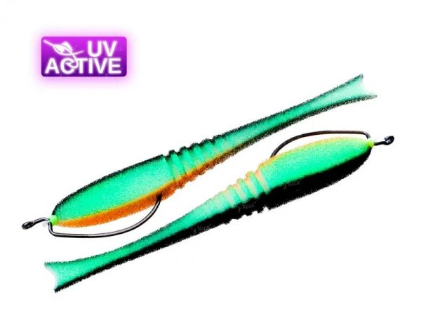 Поролоновая рыбка Профмонтаж Dancing Fish Reverse tail Offset 5.5" 102 фото