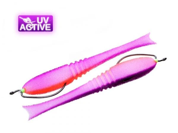 Поролоновая рыбка Профмонтаж Dancing Fish Reverse tail Offset 4.0" 313 фото