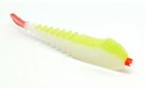 Поролоновая рыбка под офсет Levsha 3D ExStream 12см WLgr Fluo фото