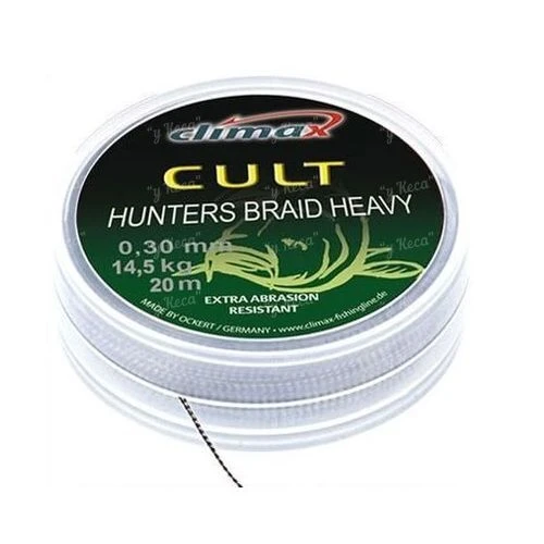 Поводковый матеріал Cult Heavy Hunters Braid 30lb silt фото