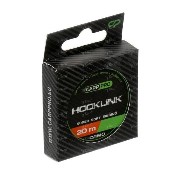 Поводковый материал Carp Pro Sinking Hooklink Camo 20m 10lb фото