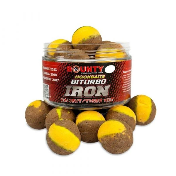 Премиум насадка Bounty Biturbo IRON 24мм Halibut-Tiger Nut фото