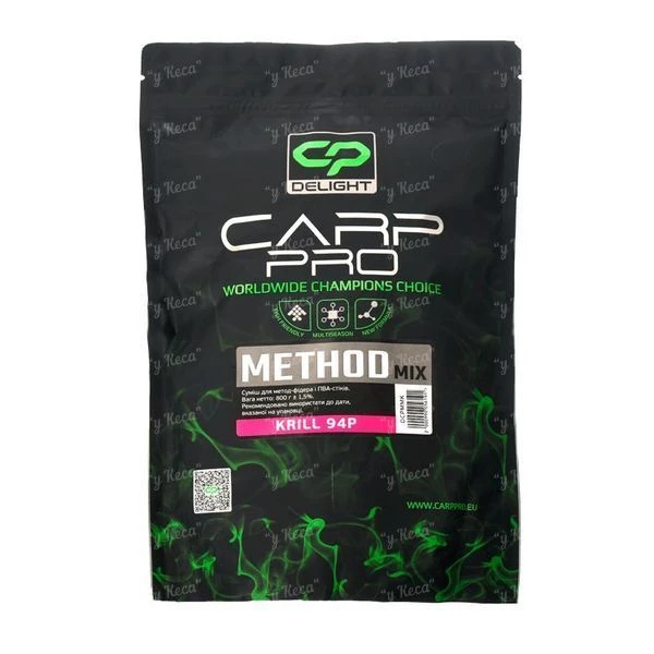 Прикормка Carp Pro Diamond Method Mix Krill 94P фото
