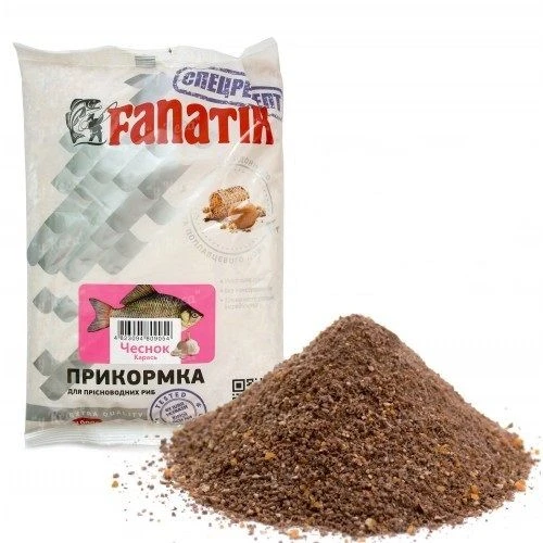 Прикормка Fanatik 1кг Чеснок карась фото