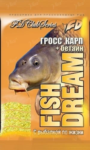 Прикормка FishDream Гросс Карп с бетаином фото