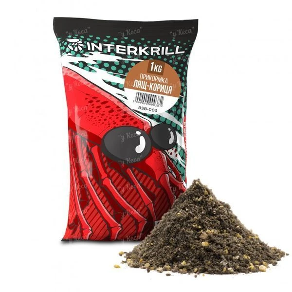 Прикормка Interkrill 1кг Лещ-Корица фото
