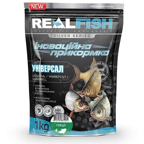 Прикормка RealFish Универсал Специи 1кг фото