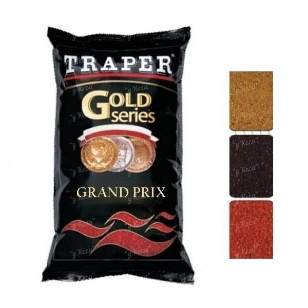 Прикормка Traper 1кг Gold Grand Prix бежева 00006 фото