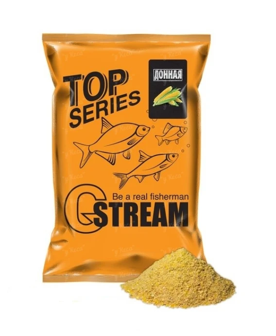 Прикормка G.Stream TOP Series 1кг Донная (кукуруза) фото