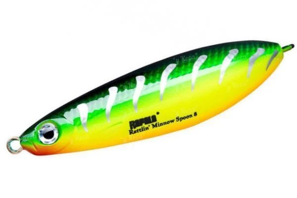 Блешня Rapala Rattlin Minnow Spoon 80S RMSR08 FRB фото
