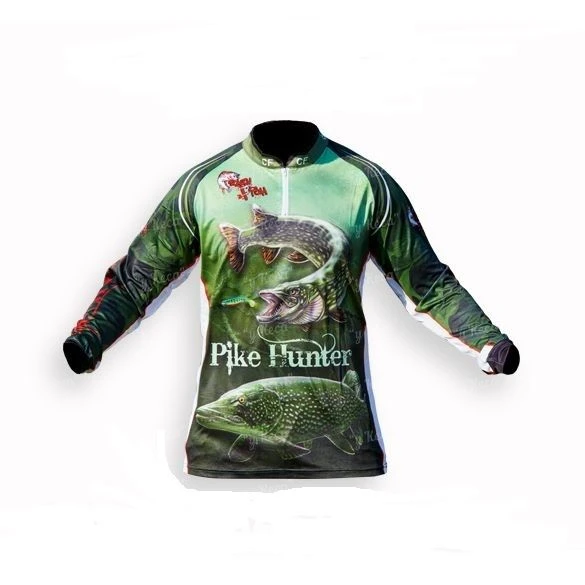 Реглан Crazy Fish Pike Hunter Camo S фото