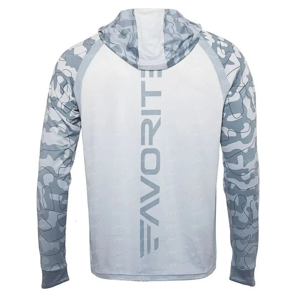 Реглан Favorite Hooded Jersey Pike Gray фото