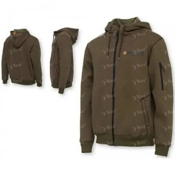Толстовка Prologic Carpio Zip Hoodie Army Green фото