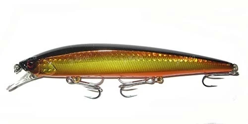 Воблер Jackall Rerange 130Sp Double Clutch Gold Black фото