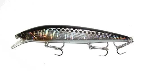 Воблер Jackall Rerange 130Sp Hl Silver Black фото