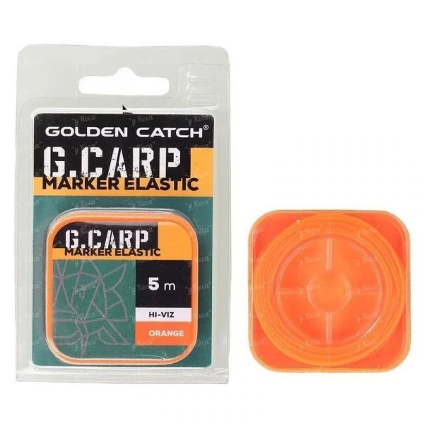Гума маркерна Golden Catch G.Carp Marker Elastic 5м Orange фото