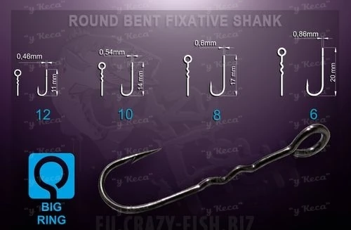 Крючки Round Bent Fixative Shank  фото