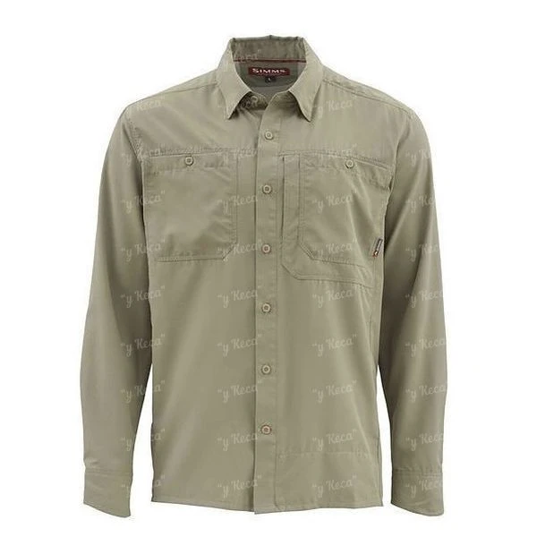 Рубашка Simms Ebb Tide LS Shirt Dark Khaki 635XC-01-M фото