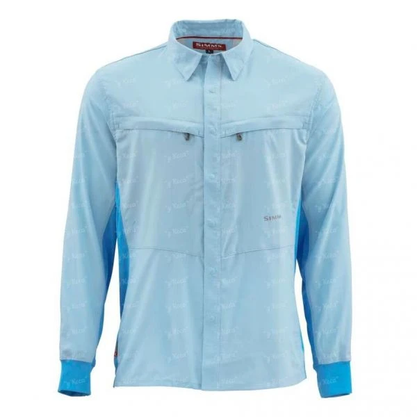 Рубашка Simms Intruder BiComp LS Shirt Mist фото
