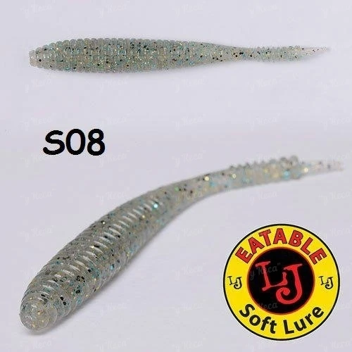 Lucky John S-Shad 2.8" 7шт 140111-S08 фото