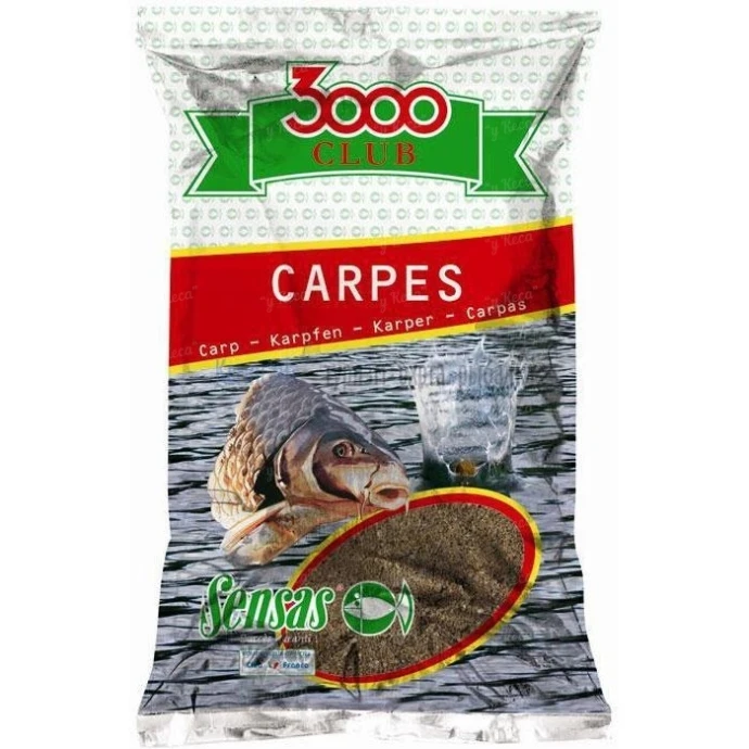 Прикормка Sensas 3000 Club 1kg Carp 10861 фото