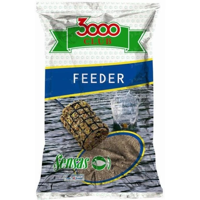 Прикормка Sensas 3000 Club 1kg Feeder 10881 фото