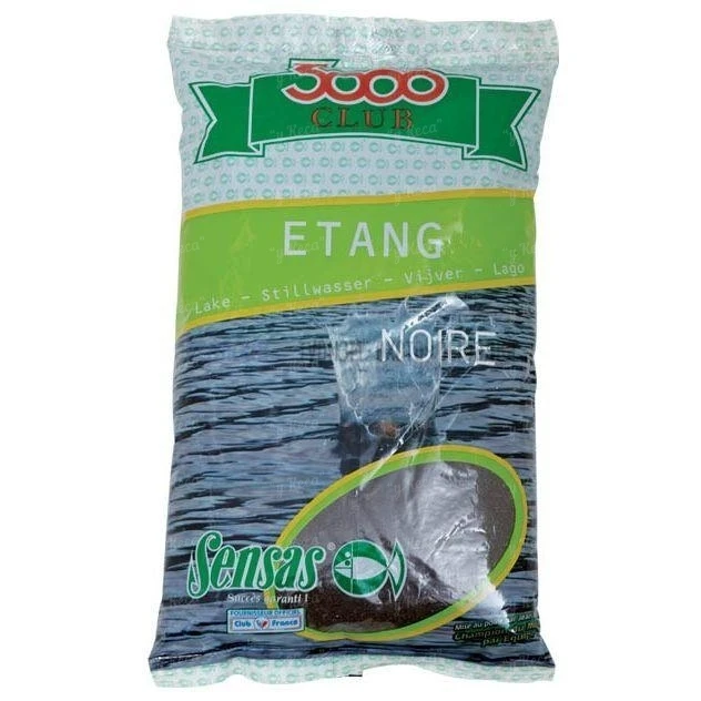 Прикормка Sensas 3000 Club Etang 1kg Озеро черн 11511 фото