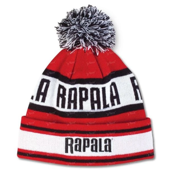 Шапка Rapala Beanie Красно-черная RAPBEANIE6 фото