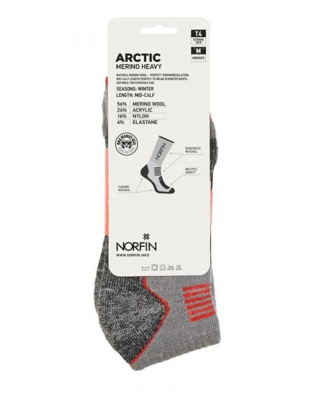 Носки Norfin Arctic Merino Heavy Long T4M 304745 фото