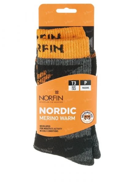 Носки Norfin Nordic Merino Warm Crew T3P 304736 фото
