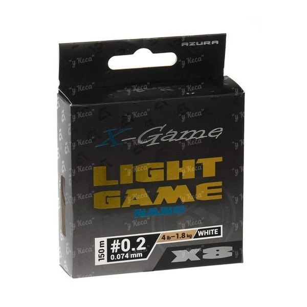 Шнур Azura X-Game Light Game Nano PE X-8 150m фото