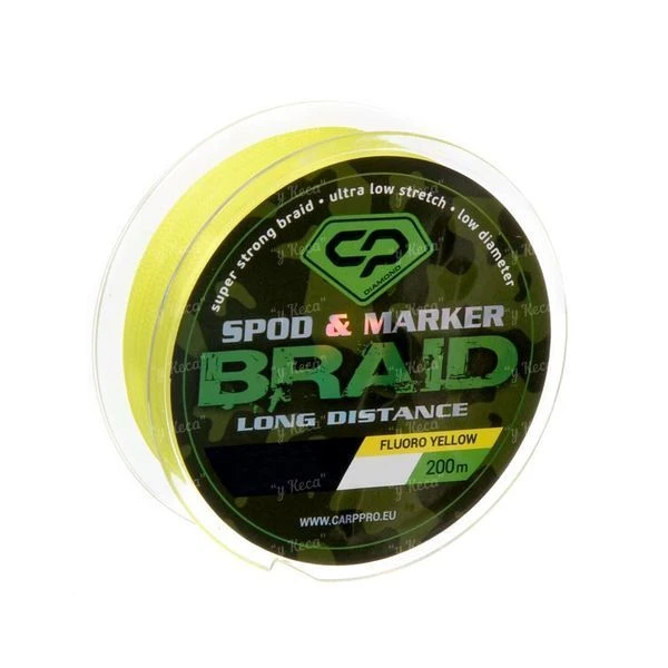 Шнур Carp Pro Spod and Marker Braid Pe X4 200м 0.16мм флюоро-желтый фото
