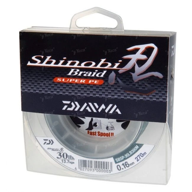 Шнур Daiwa Shinobi braid 135m  фото