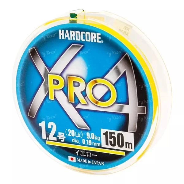Шнур Duel Hardcore x4 Pro 150m #1.2 max 20lb фото