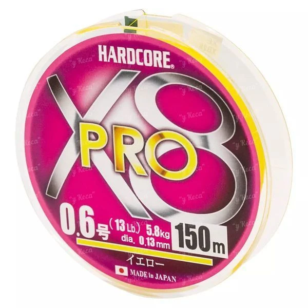 Шнур Duel Hardcore x8 Pro 150m #0.6 max 13lb фото