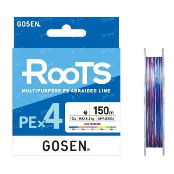 Шнур Gosen Roots X4 150m фото